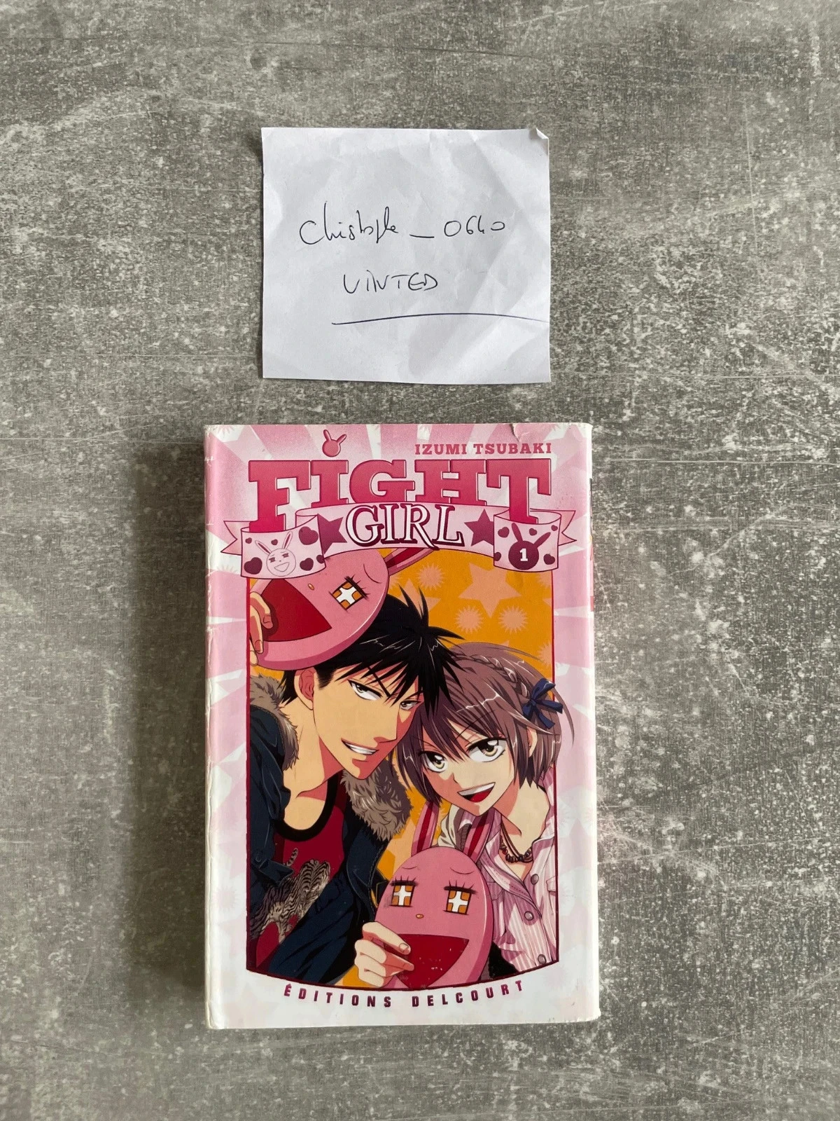 Manga Fight girl tome 1 version française.